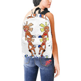 Bald headed Unisex Classic Backpack (Model 1673)