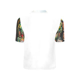geonnie little kids Little Kids' All Over Print Crew Neck T-Shirt