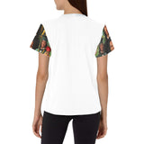 geonnie womens Women's All Over Print Crew Neck T-Shirt