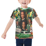 geonnie little kids Little Kids' All Over Print Crew Neck T-Shirt