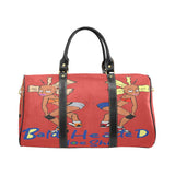 Red Bald headed hoe New Waterproof Travel Bag/Large (Model 1639)