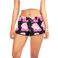 Yummy shorts Women's All Over Print Relaxed Shorts (Model L19)